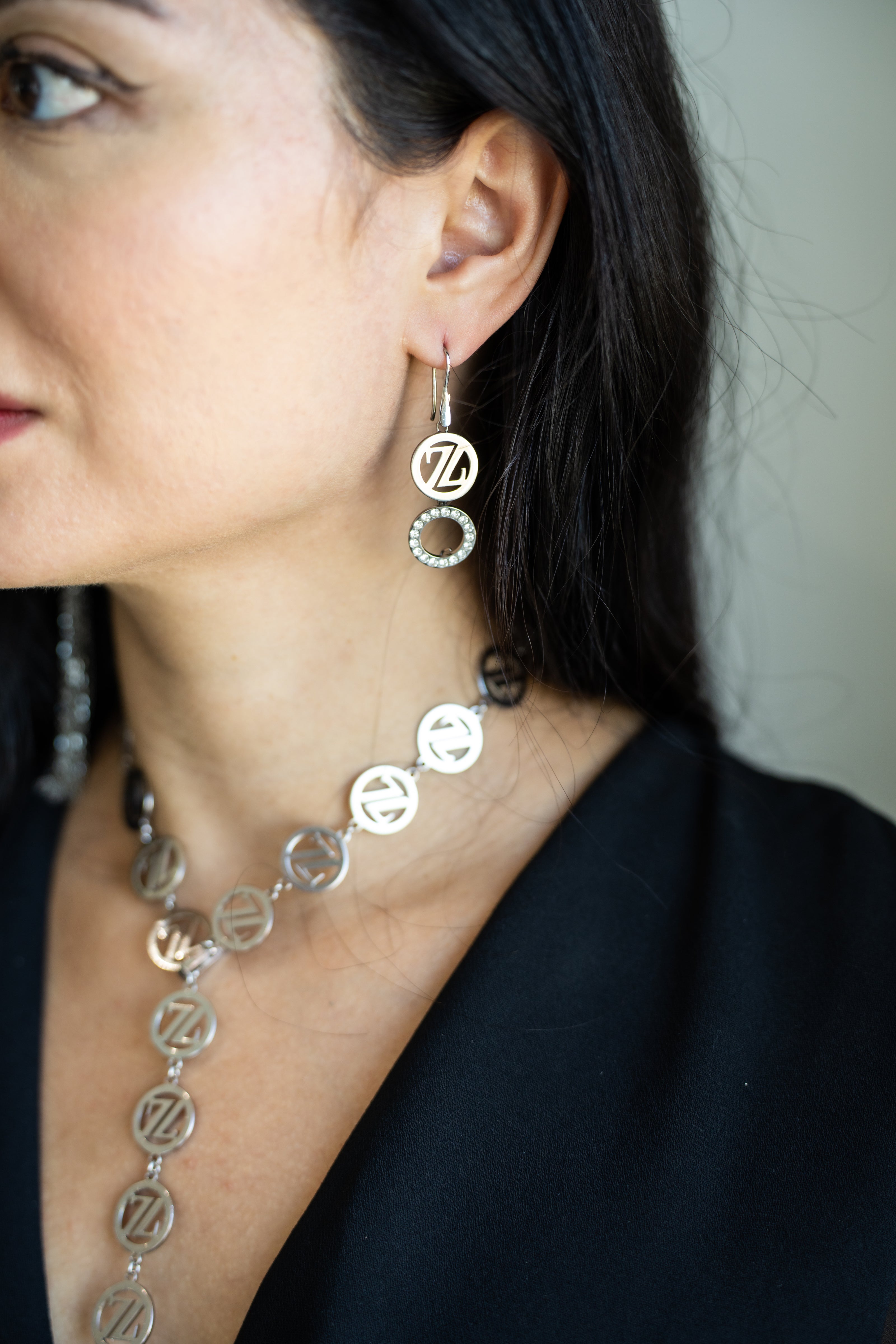 Refined Pendant drop Earrings