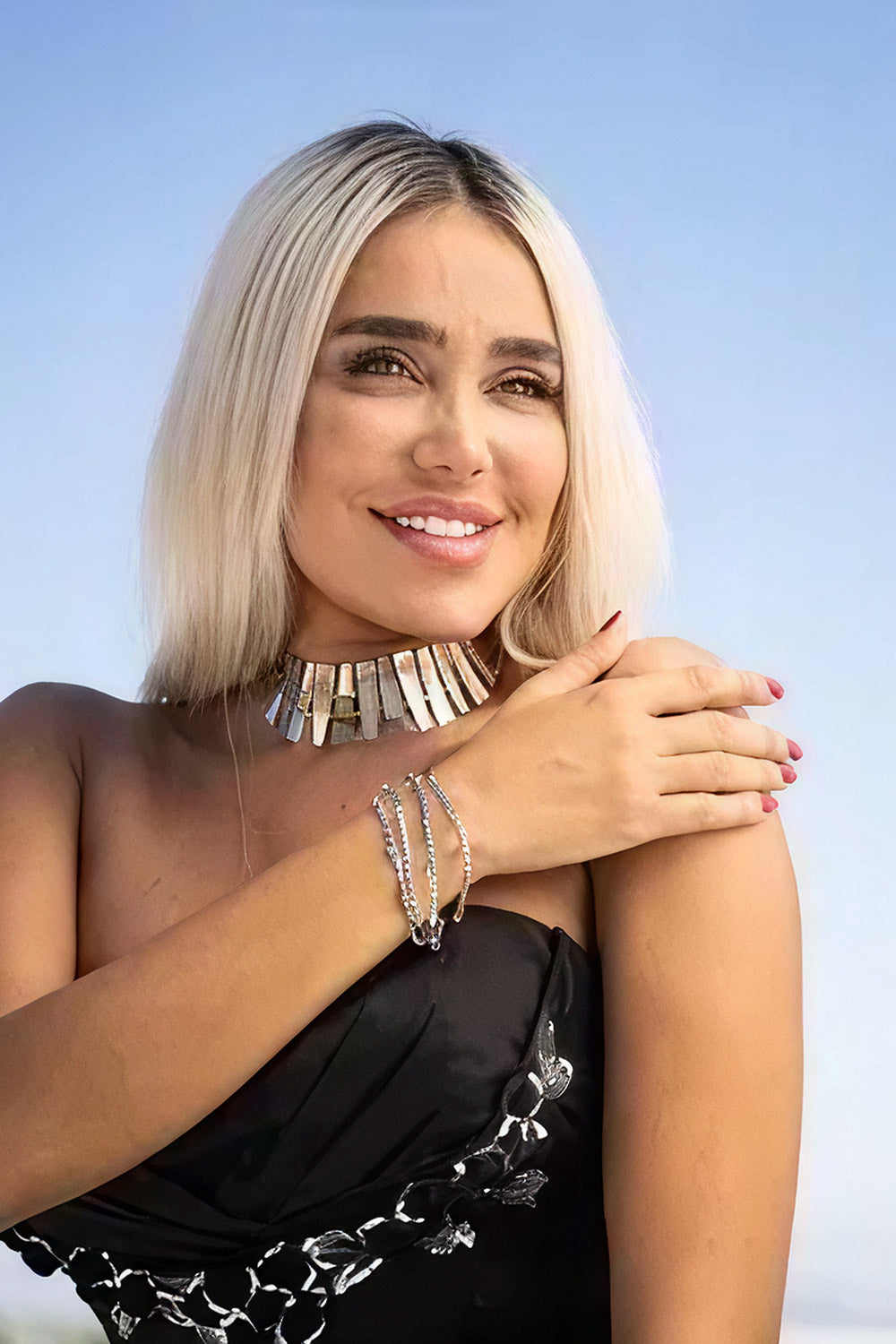 Statement Bar Chain Necklace