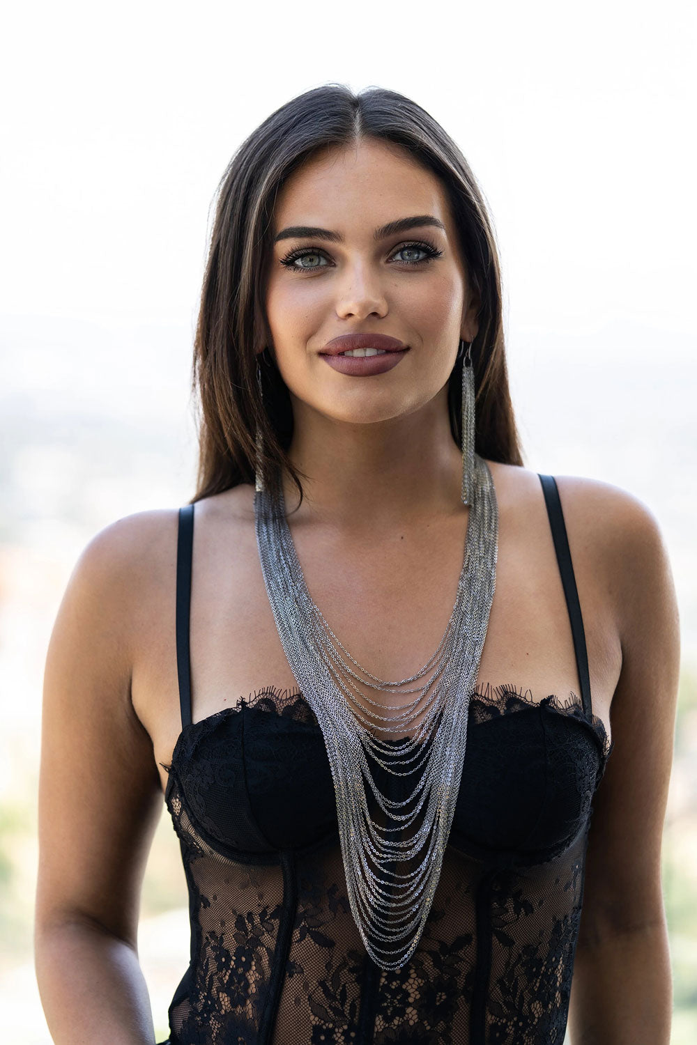 Ripple Multi-Layer waterfall Necklace