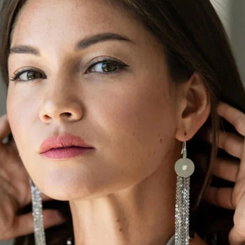 Graceful Fringe chain Earrings