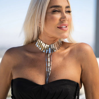 Statement Bar Chain Necklace