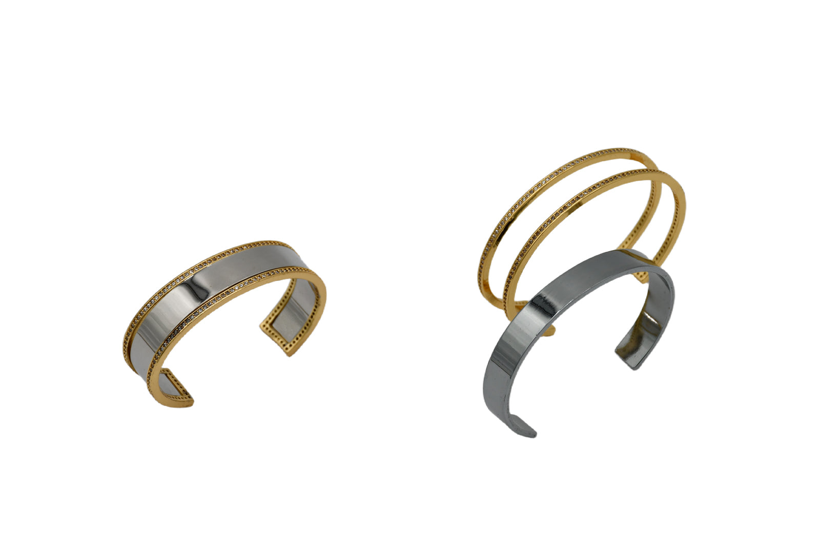 Classy Open Bangle Bracelet