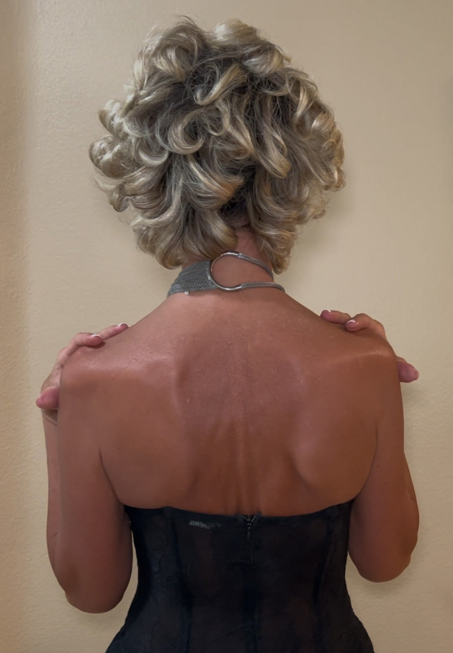 Yochi Long Chain Lariat Necklace